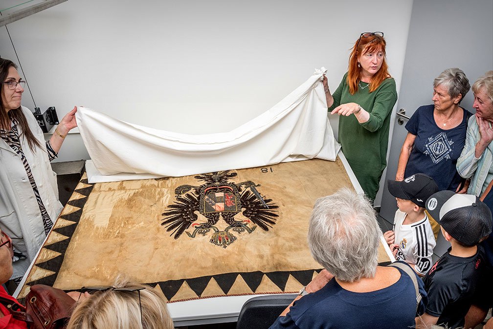 Měsíc textilu, prohlídka depozitáře textilu