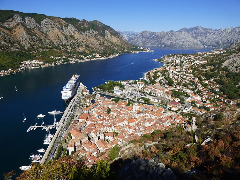 U moře v Černé Hoře, foto Libor Drahoňovský